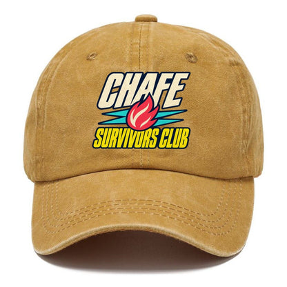 Chafe Survivors Club 90S Running Clubs Classic Cap – Golden Harvest