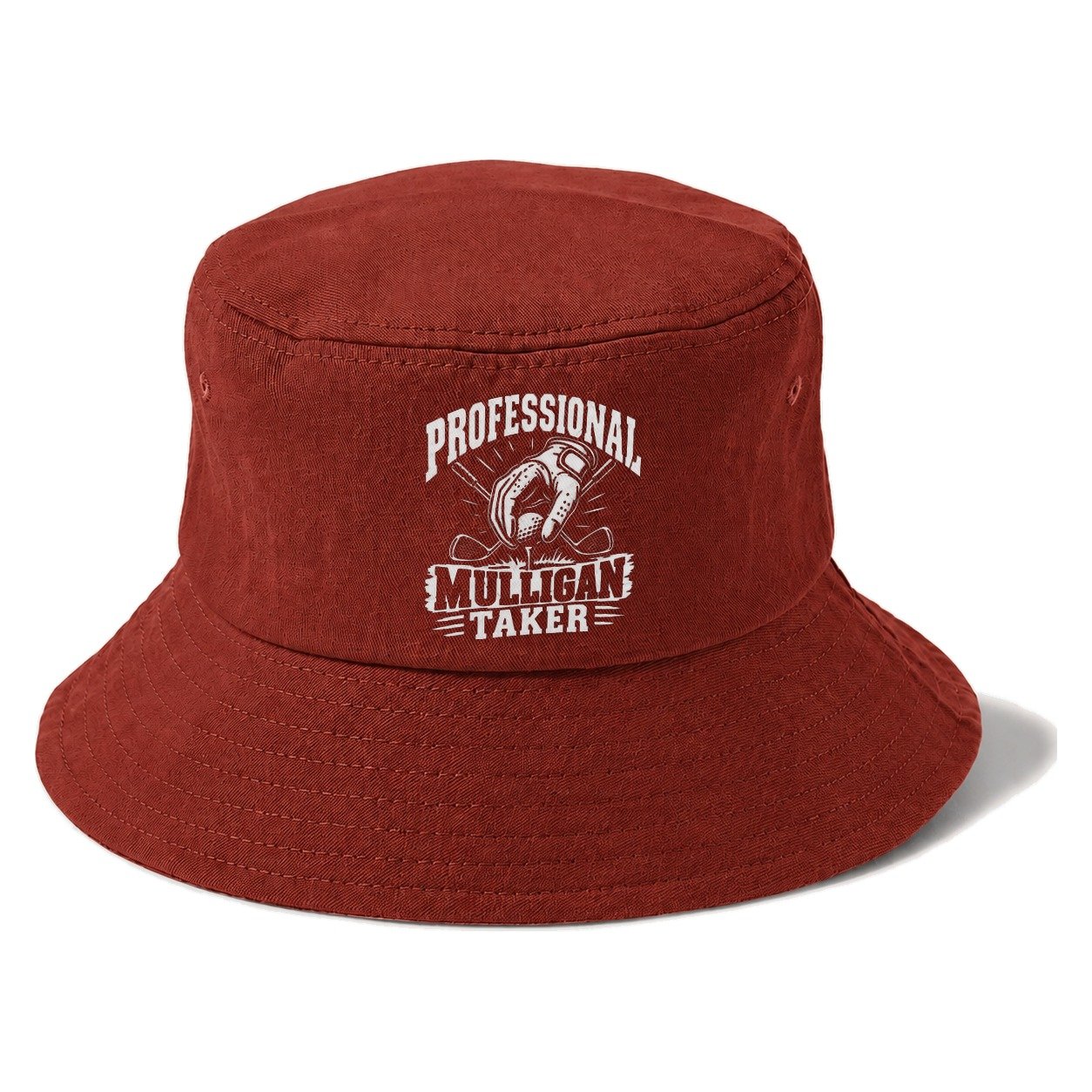 Professional Mulligan Taker Golf Life Bucket Hat – Red