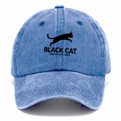 Black Cat London Est. 2023 Classic Cap – Summer Sky