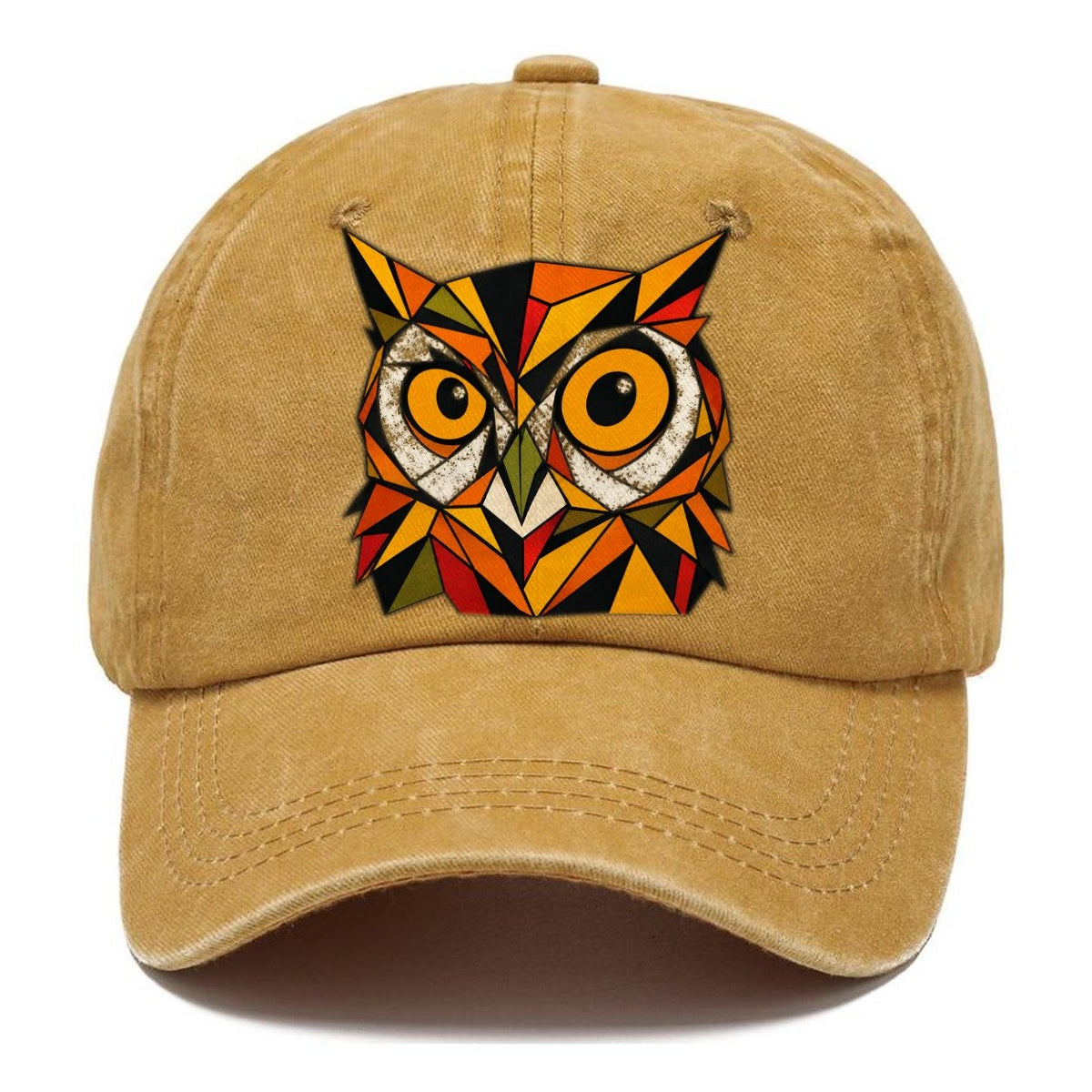 Owl Perched Classic Cap – Golden Harvest
