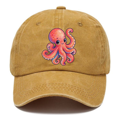 Octopus Tucked Curl Sea Sprite Classic Cap – Golden Harvest