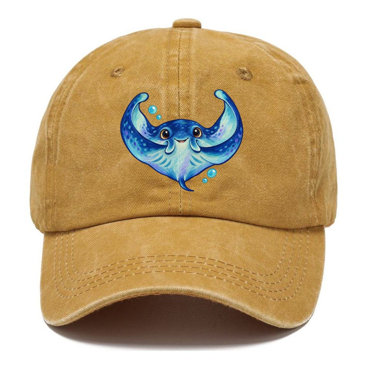 Manta Ray Wing Hug Sea Sprite Classic Cap – Golden Harvest
