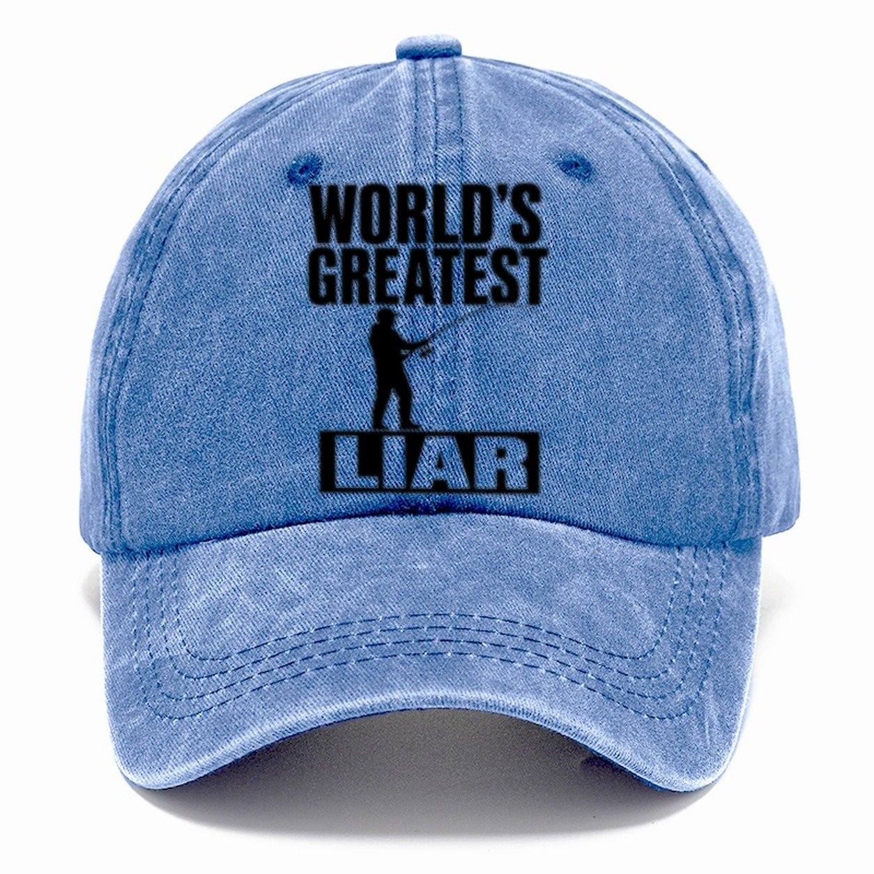 World's Greatest Liar Classic Cap – Summer Sky