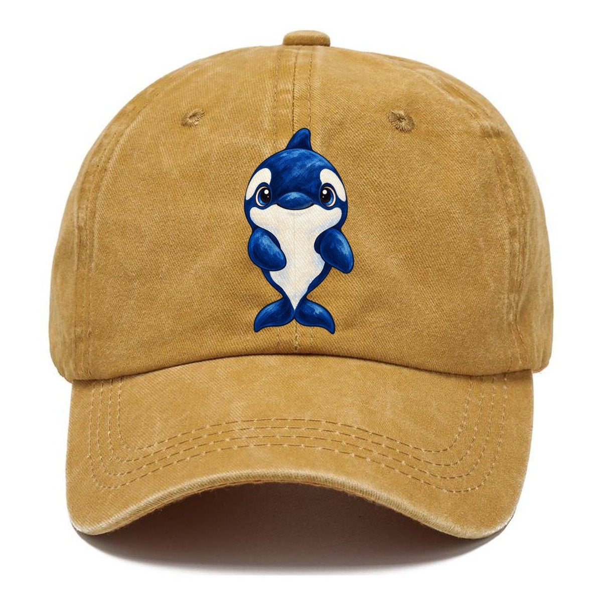 Orca Front Splash Sea Sprite Classic Cap – Golden Harvest