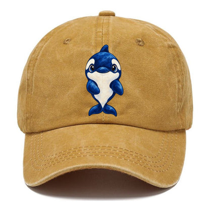 Orca Front Splash Sea Sprite Classic Cap – Golden Harvest