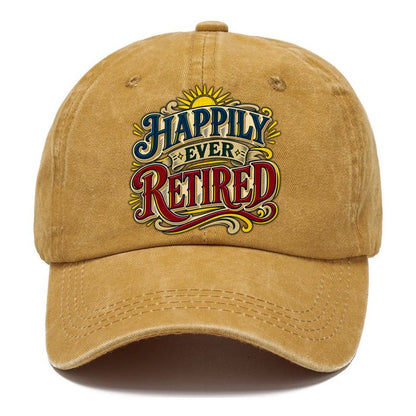 Happily Ever Retired Retired Living Classic Cap – Golden Harvest