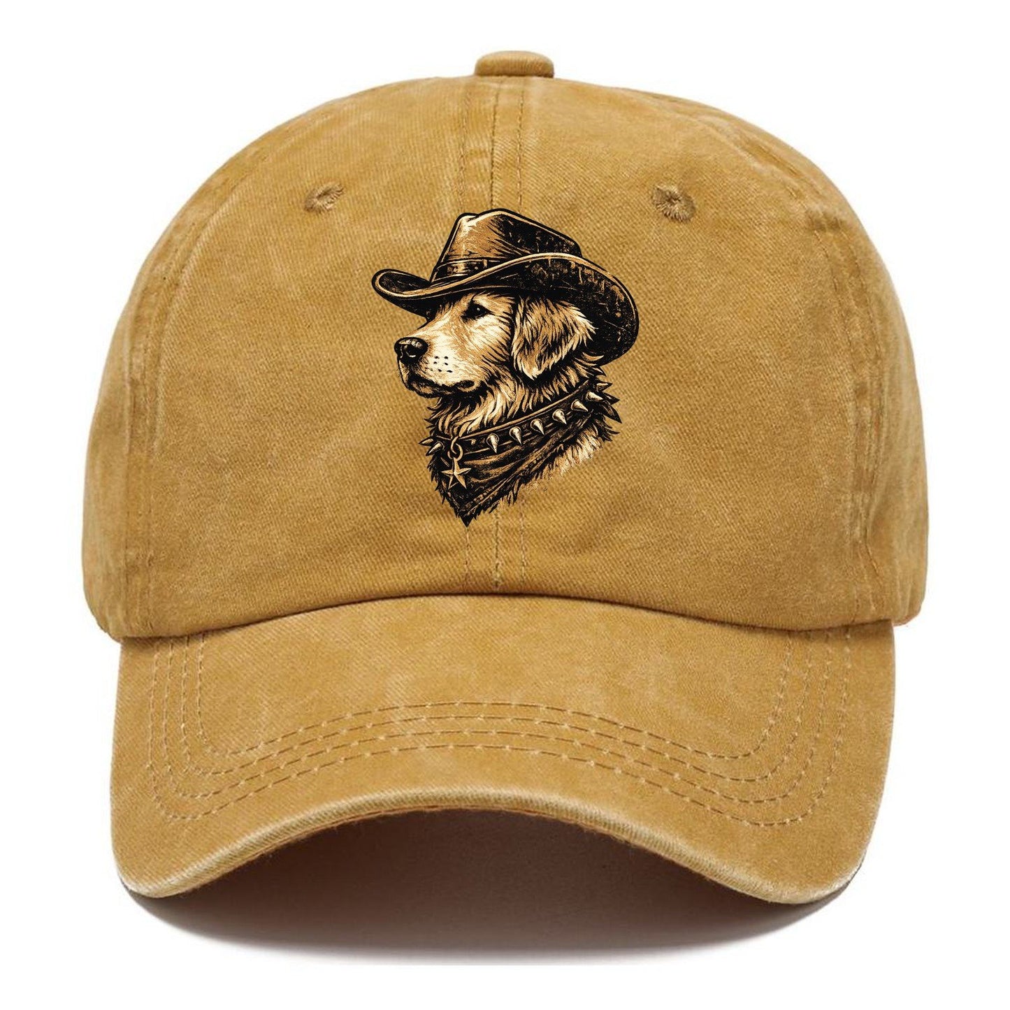 Golden Retriever Western Outlaw Classic Cap – Golden Harvest