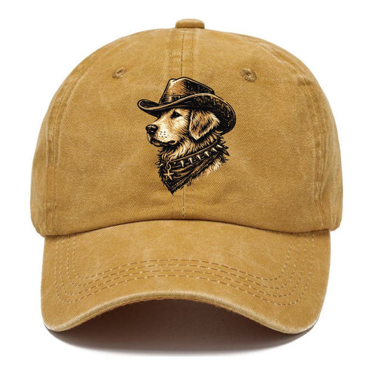 Golden Retriever Western Outlaw Classic Cap – Golden Harvest