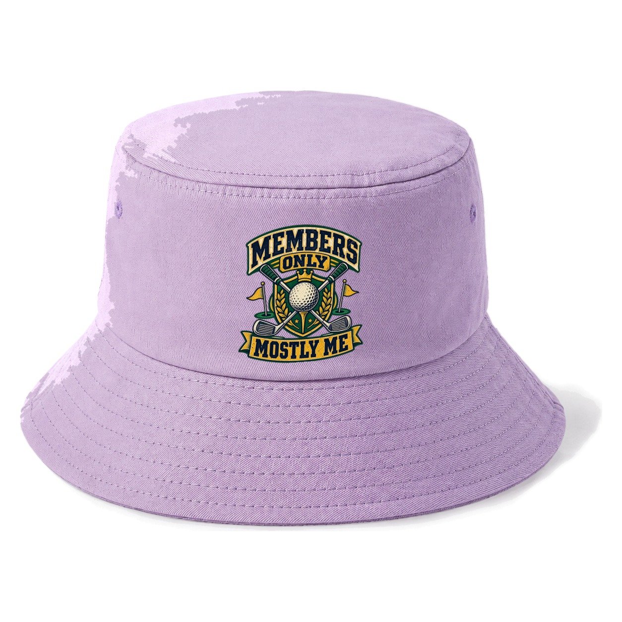 Members Only Mostly Me Golf Life Bucket Hat – Purple