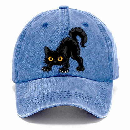 Bombay Arched Back Peeking Cats Classic Cap – Summer Sky