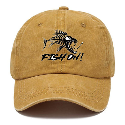 Fish On Classic Cap – Golden Harvest