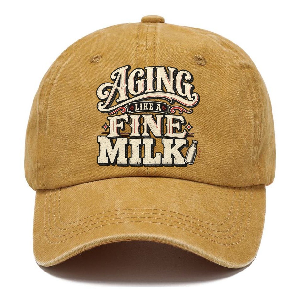Aging Like A Fine Milk American Wit Classic Cap – Golden Harvest