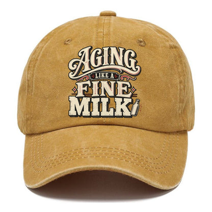 Aging Like A Fine Milk American Wit Classic Cap – Golden Harvest