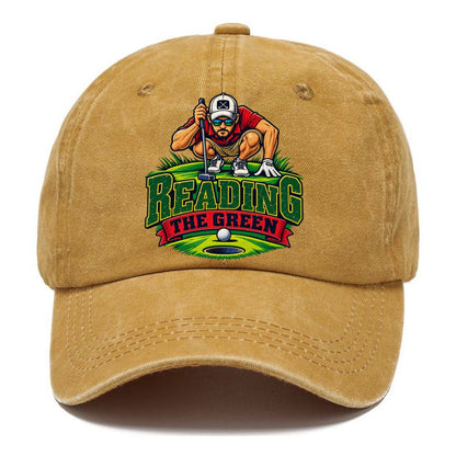 Reading The Green Golf Life Classic Cap – Golden Harvest