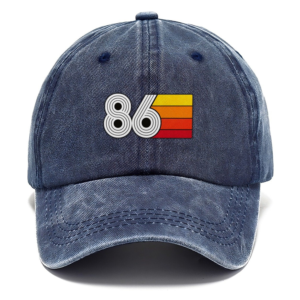 Retro 86 Racing Stripes Classic Cap – Twilight Navy