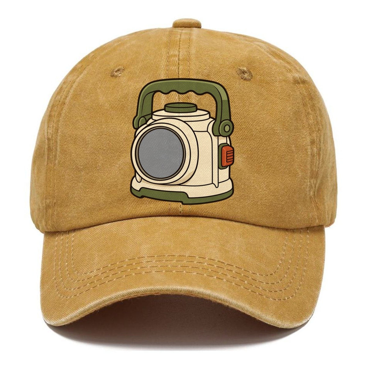 Lamp For The Late One Geocaching Classic Cap – Golden Harvest