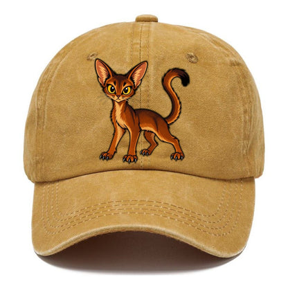 Abyssinian Alert Peeking Cats Classic Cap – Golden Harvest