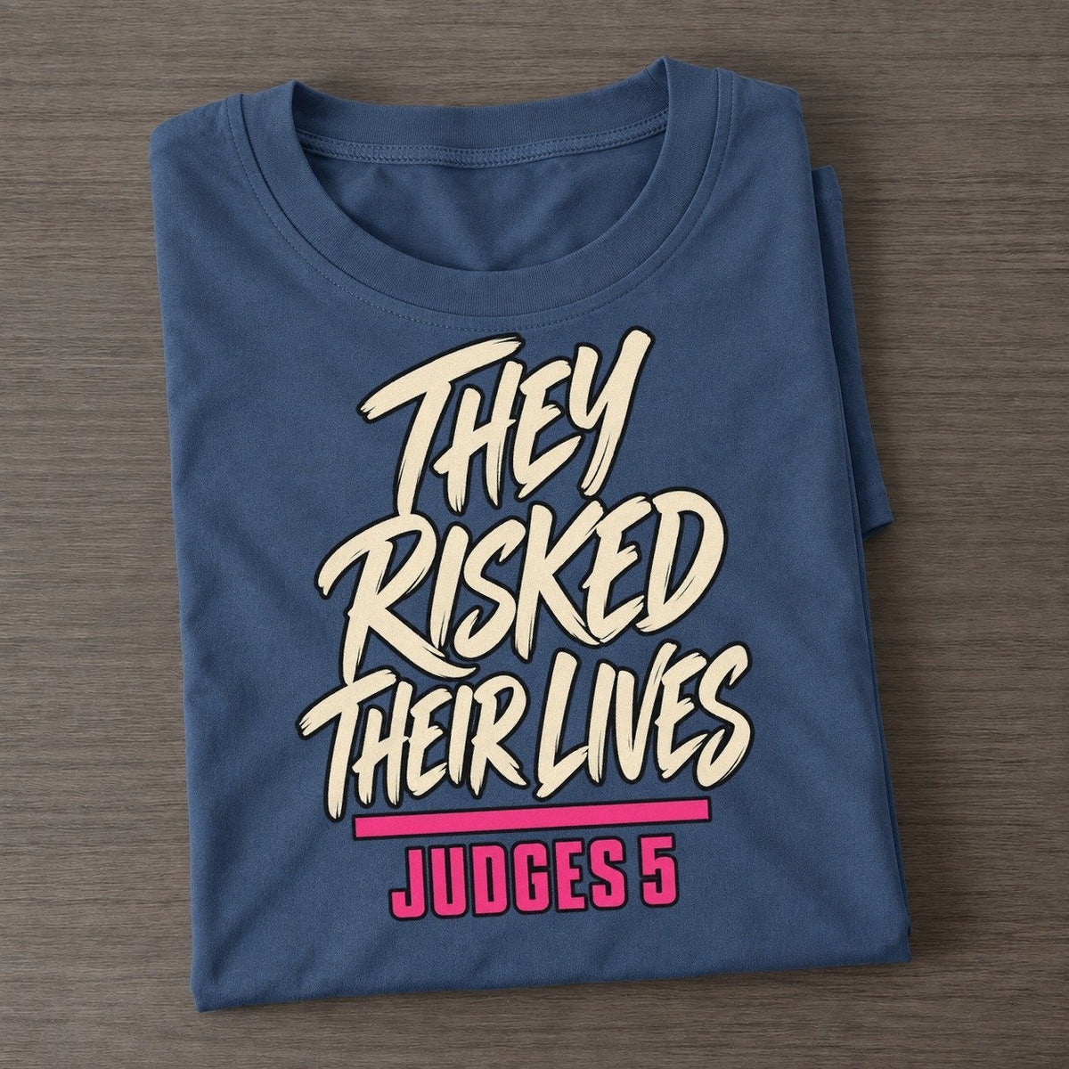They Risked Their Lives Daughters Of Deborah Classic T-shirt – Twilight Navy