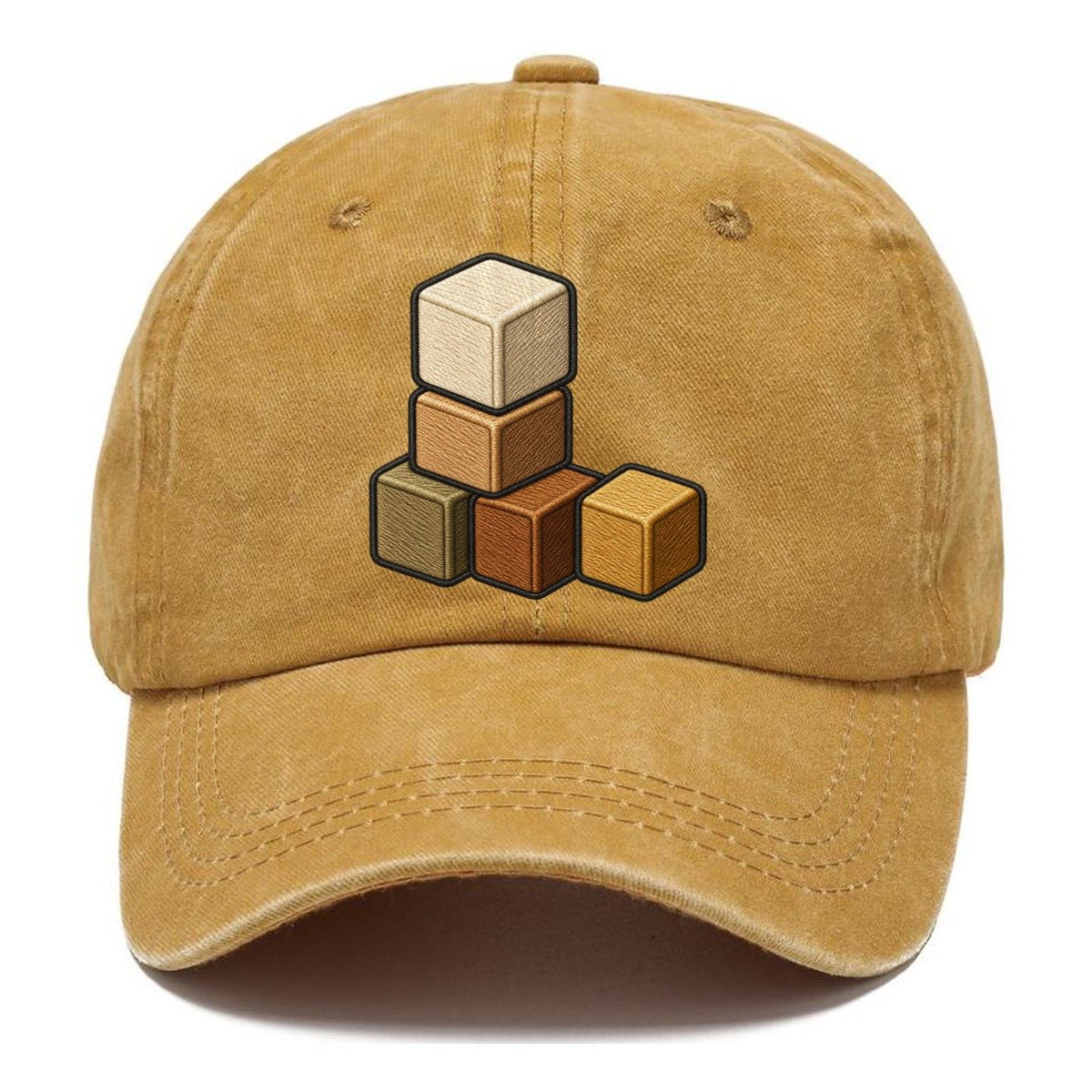 Stack Of Resource Cubes Board Games Classic Cap – Golden Harvest