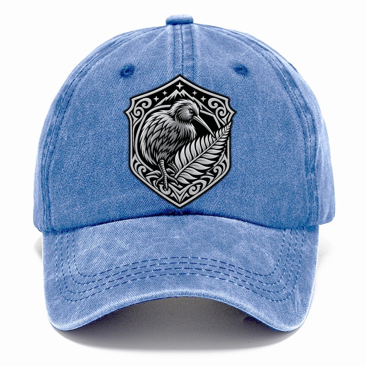 New Zealand Minimal Emblem Country Logos Classic Cap – Summer Sky