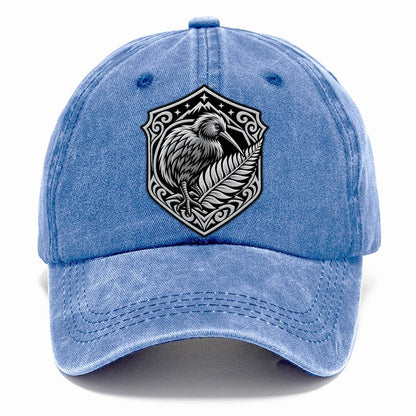 New Zealand Minimal Emblem Country Logos Classic Cap – Summer Sky