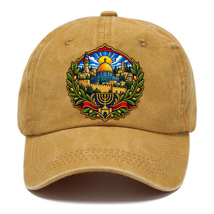 Golden Dome Skyline Jerusalem Classic Cap – Golden Harvest