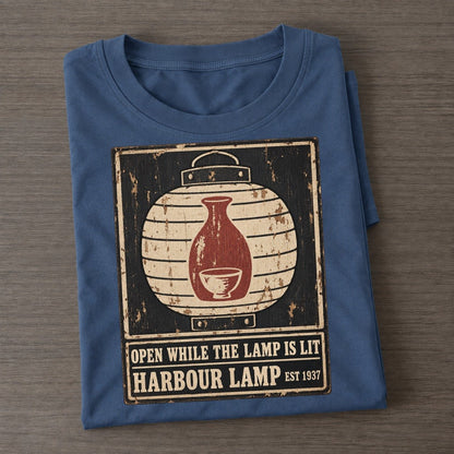 Harbour Lamp Izakaya Rules Classic T-shirt – Twilight Navy