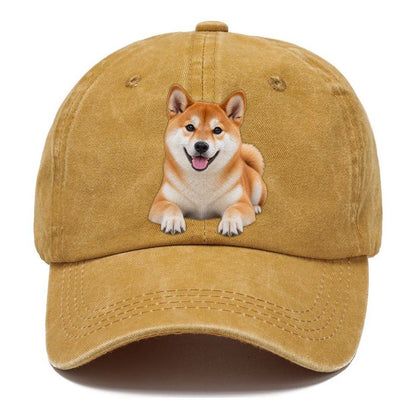 Shiba Inu Lying Down Top Breeds Classic Cap – Golden Harvest