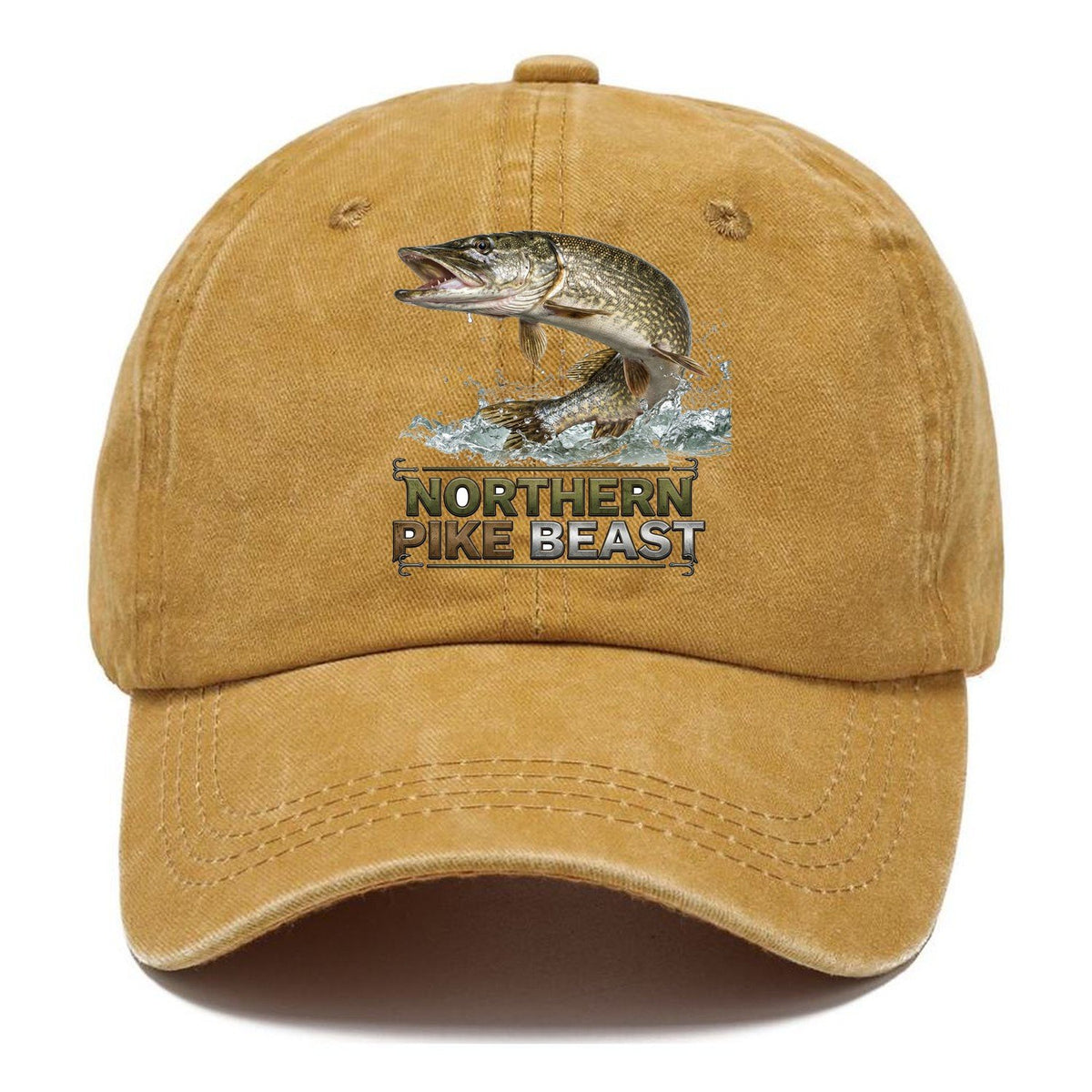 Northern Pike Beast Classic Cap – Golden Harvest