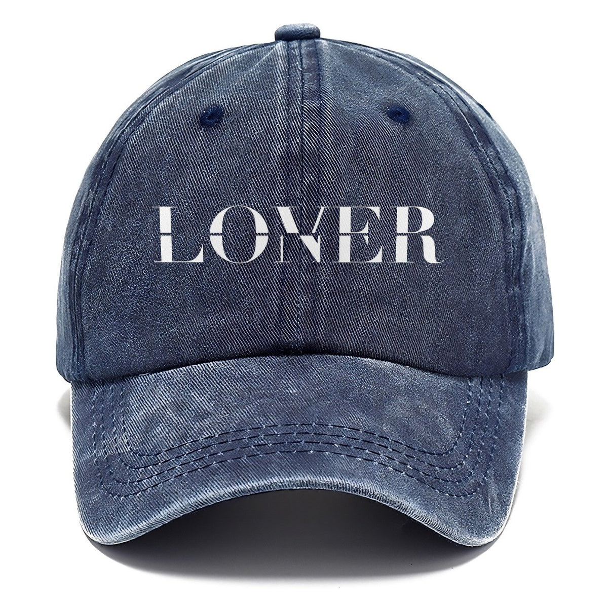 Lover Loner Split Feelings Classic Cap – Twilight Navy