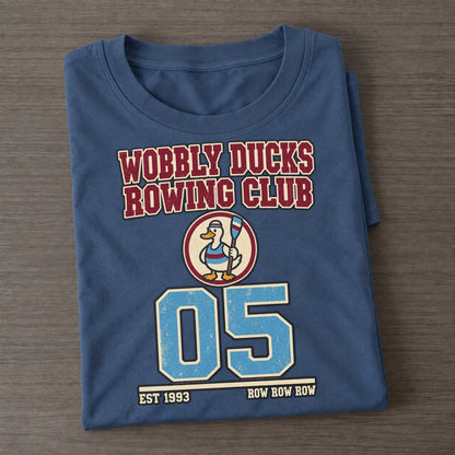 Duck Rowing Sunday Nobodies Classic T-shirt – Twilight Navy