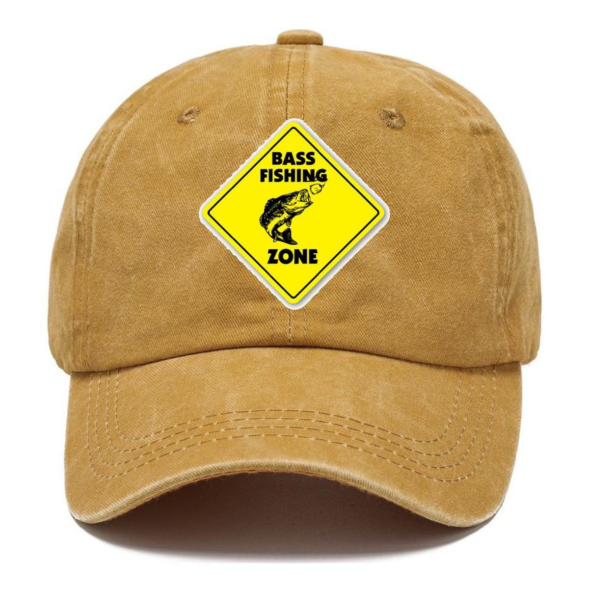 Bass Fishing Zone Classic Cap – Golden Harvest