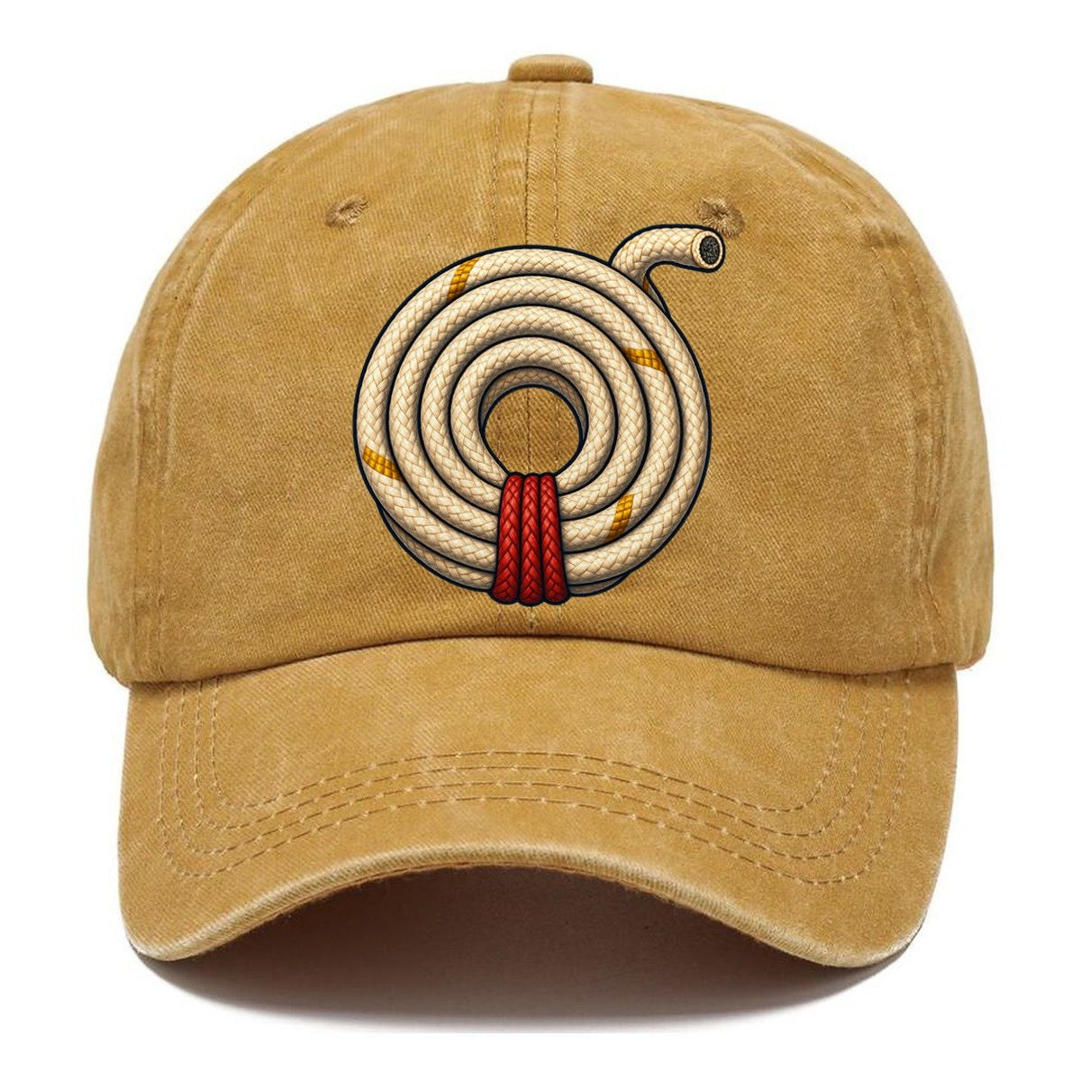 Coiled Climbing Rope Rock Climbing Classic Cap – Golden Harvest