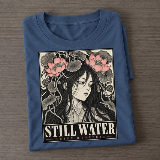 Still Water Quiet Hysteria Classic T-shirt – Twilight Navy