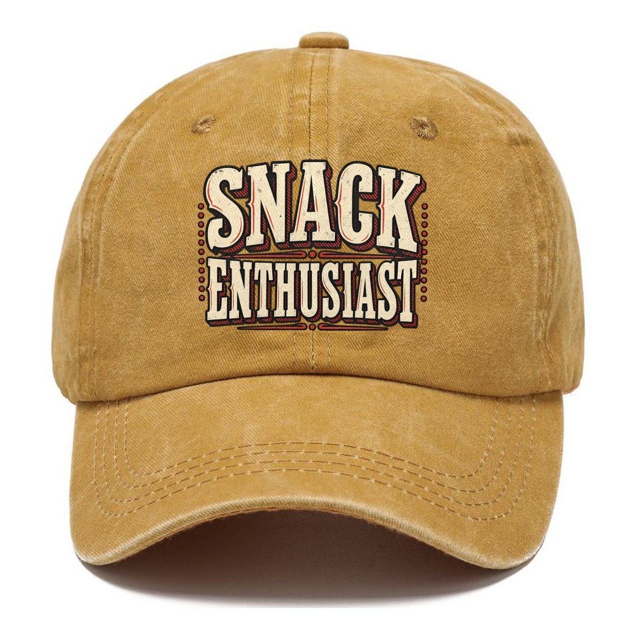 Snack Enthusiast American Wit Classic Cap – Golden Harvest
