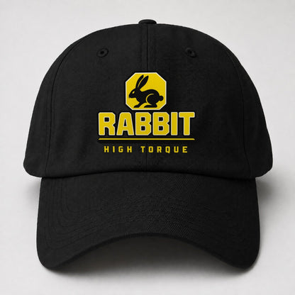 Rabbit High Torque Heavy Duty Baseball Cap – Black