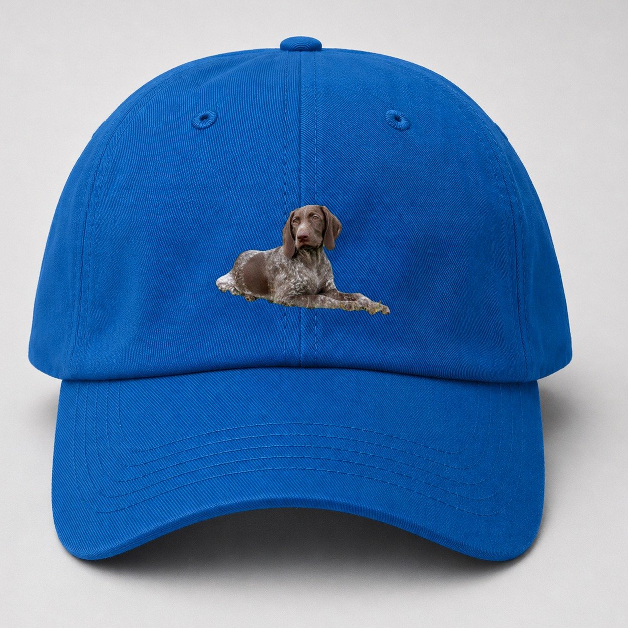 German Shorthaired Pointer 2 Baseball Cap – Blue