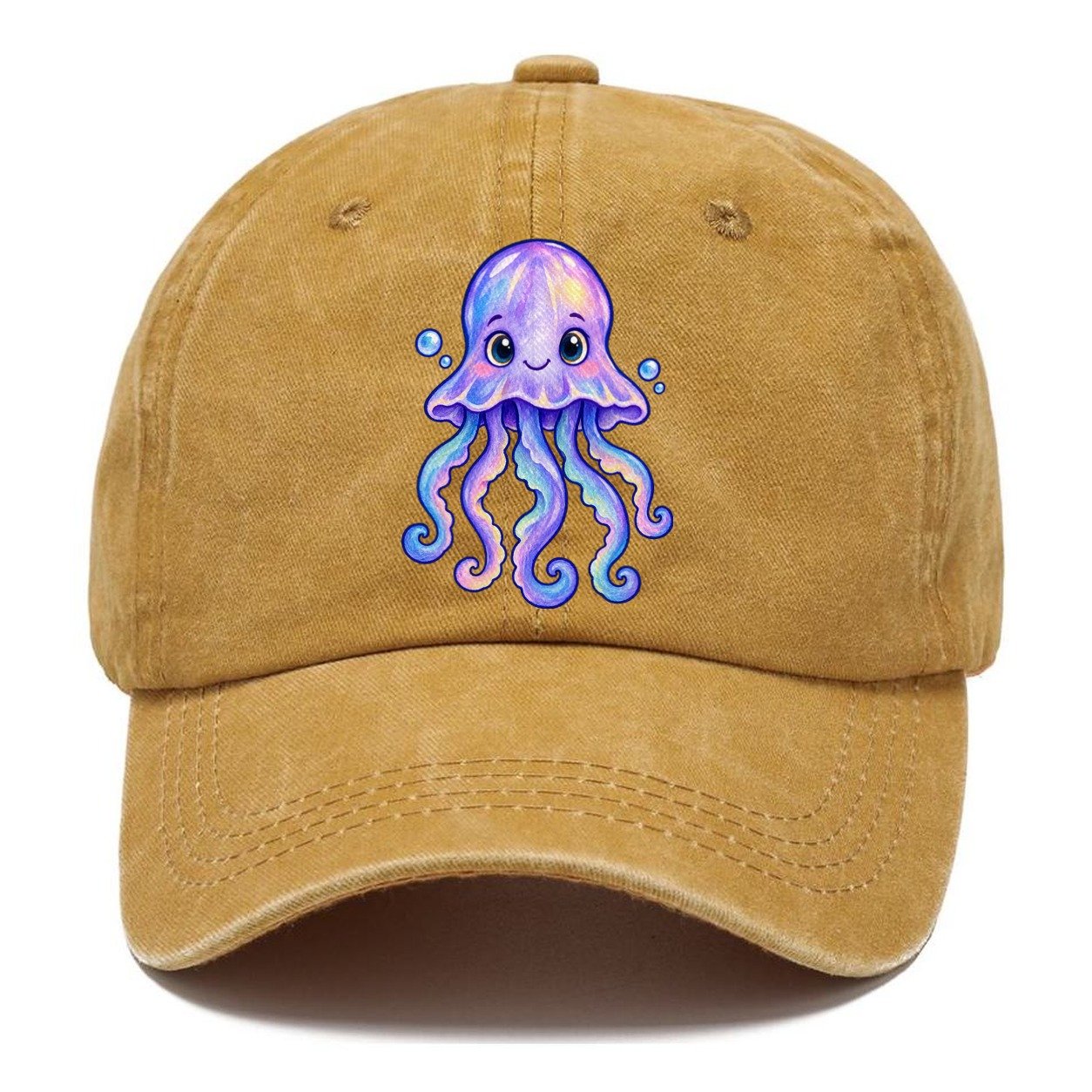 Jellyfish Front Glow Sea Sprite Classic Cap – Golden Harvest