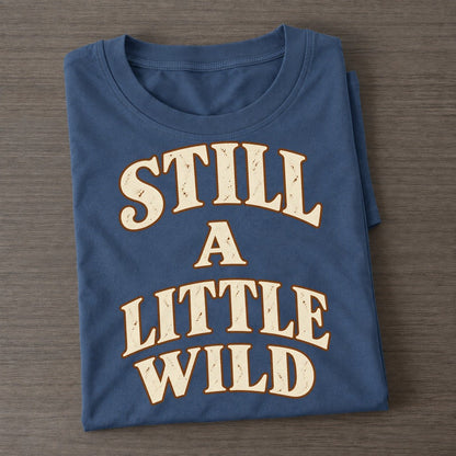 Still A Little Wild Pastimes Companions Classic T-shirt – Twilight Navy