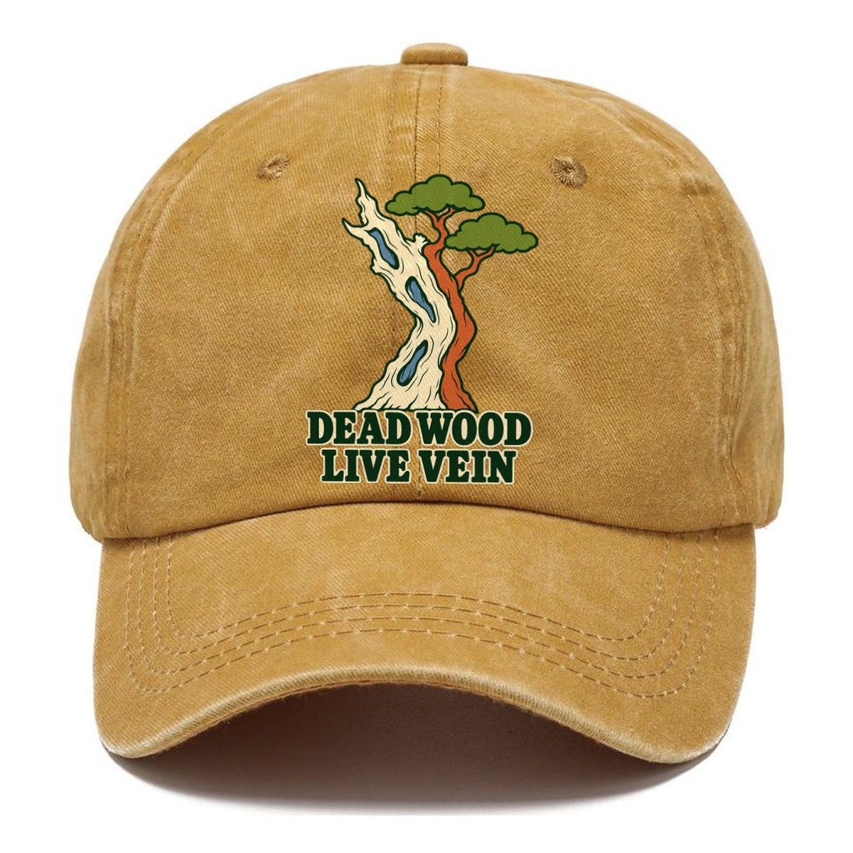 Dead Wood Live Vein Bonsai Classic Cap – Golden Harvest