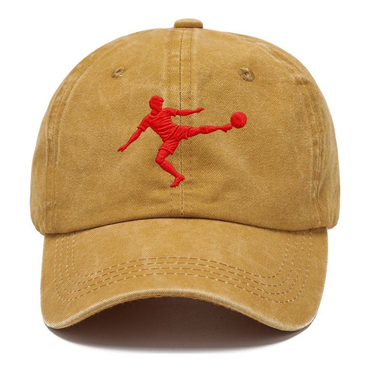 Association Football Side Volley Micro Motion Mark Classic Cap – Golden Harvest
