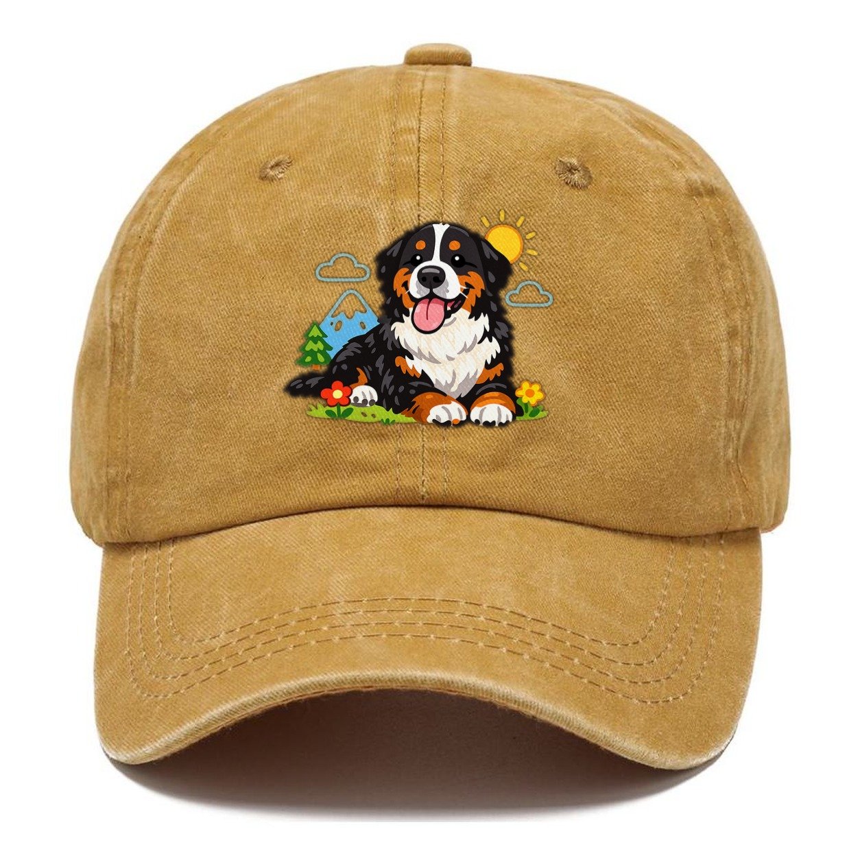 Bernese Mountain Dog Classic Cap – Golden Harvest