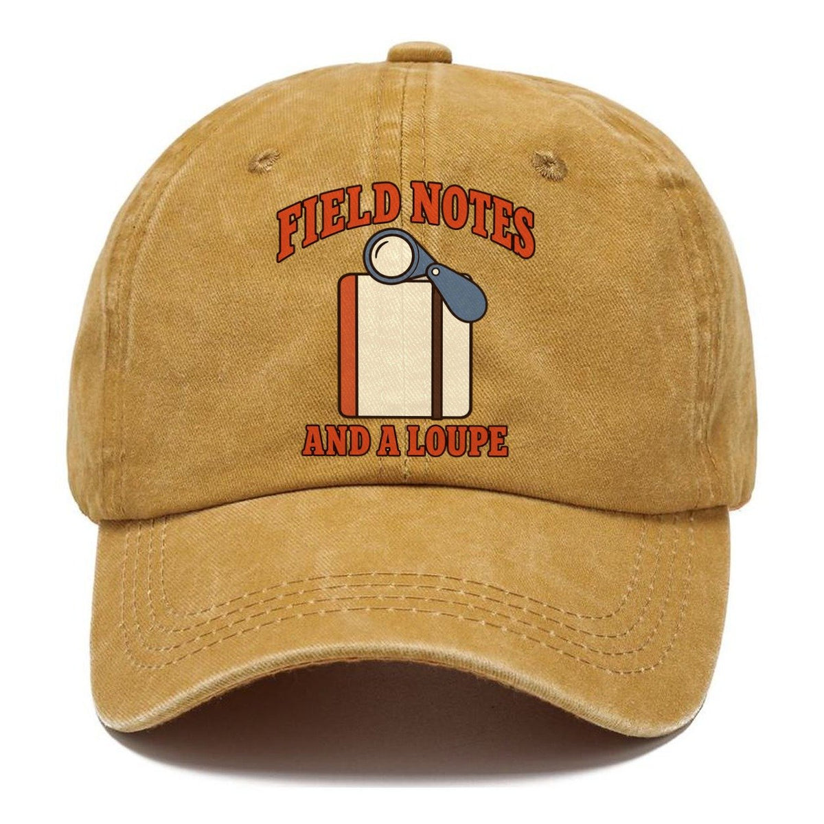 Field Notebook And Loupe Rocks And Minerals Classic Cap – Golden Harvest