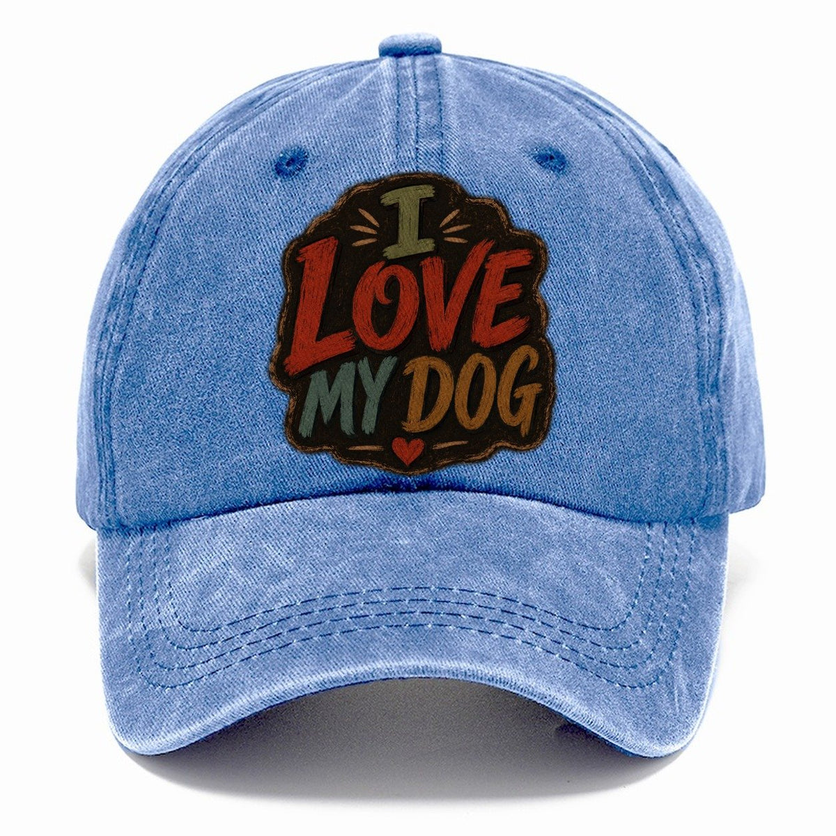 I Love My Dog Classic Cap – Summer Sky