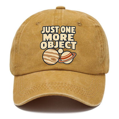 Just One More Object Astronomy And Stargazing Classic Cap – Golden Harvest