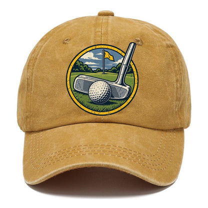 Putter And Ball Circle Golf Life Classic Cap – Golden Harvest