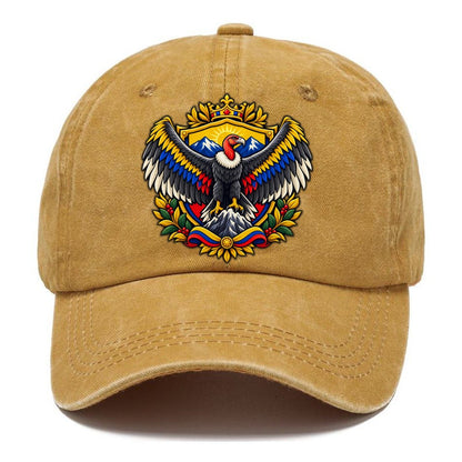 Colombia Heraldic Crest Country Logos Classic Cap – Golden Harvest