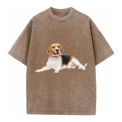 Beagle Vintage T-shirt – Brown