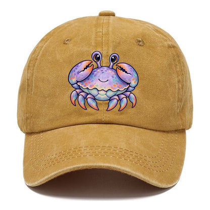 Crab Tucked Claw Hug Sea Sprite Classic Cap – Golden Harvest