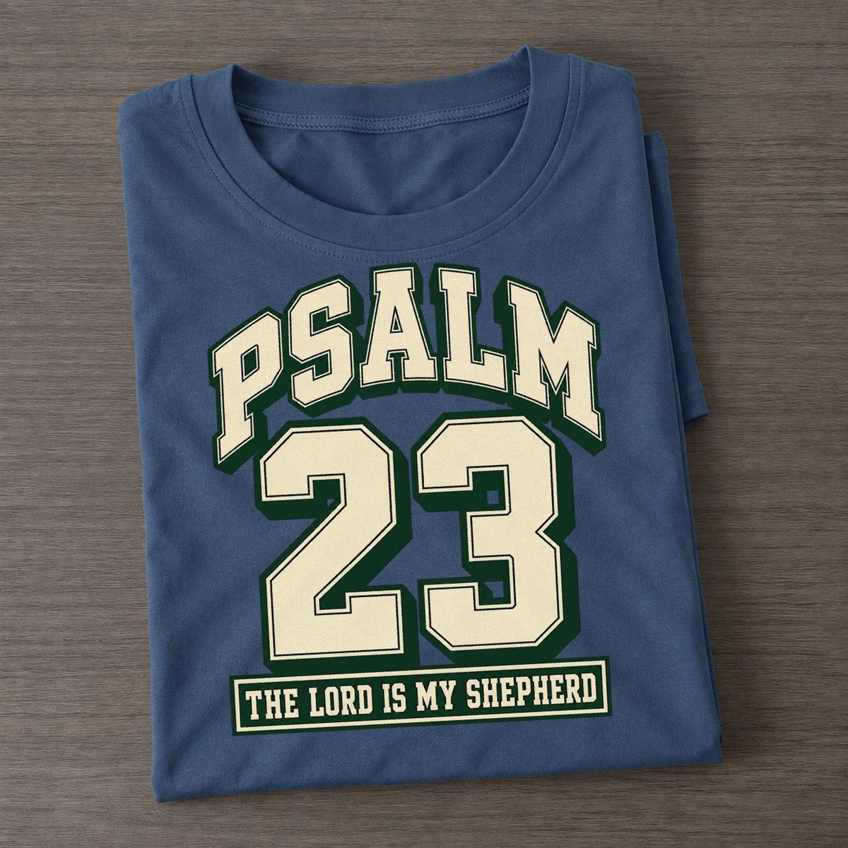 Psalm 23 Varsity Chapel Varsity Classic T-shirt – Twilight Navy